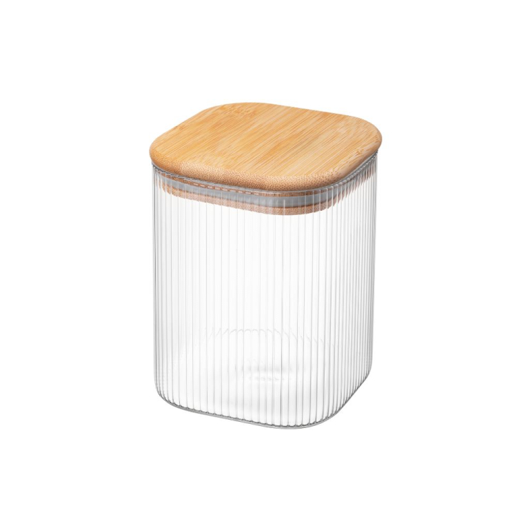 Pojemnik szklany kwadrat JEFF 850ml